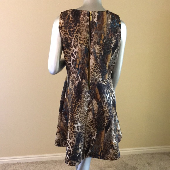 Jennifer Lopez Animal Leopard Fit & Flare … - Picture 7 of 14